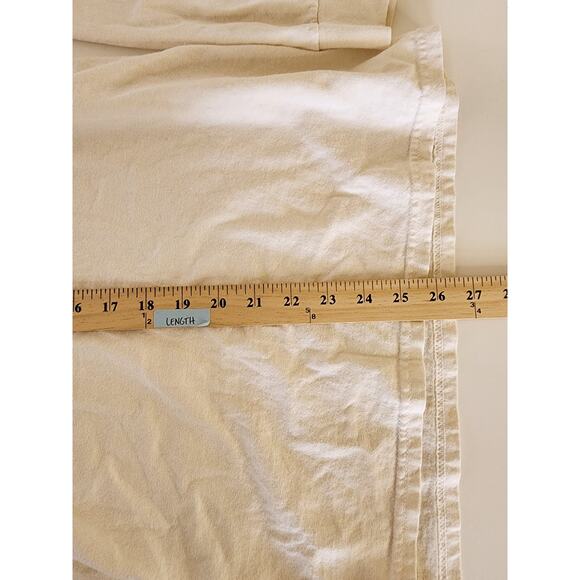 SPACE NEEDLE Off White Cream SEATTLE WASHINGTON Long Sleeve T-Shirt SZ L - Picture 9 of 9